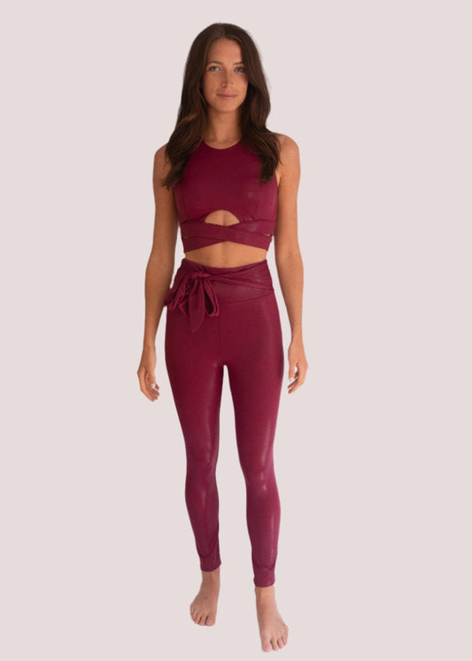 Life's Too Short to Drink Bad Wine - Leggings